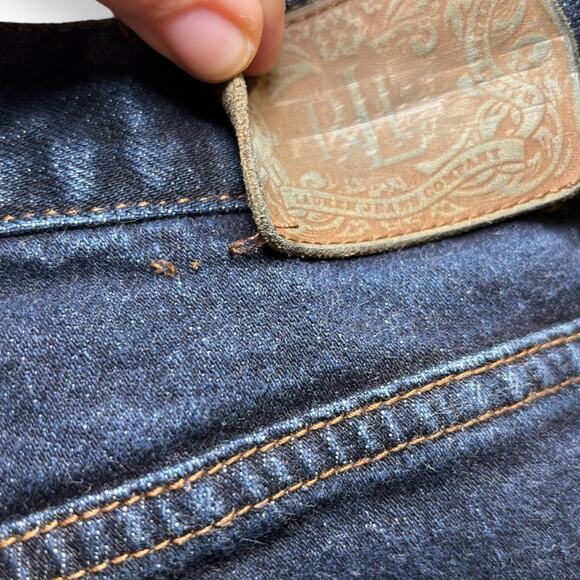 Ralph Lauren Jeans Company Premium Denim Capri Size 6 Mid Calf Peddle Pusher - Picture 9 of 9